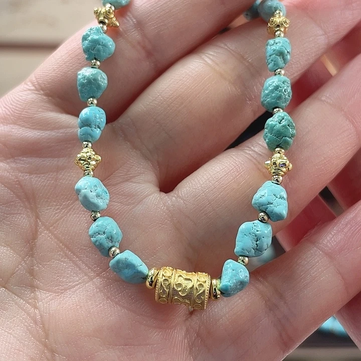 未镶嵌绿松石珠宝奇石