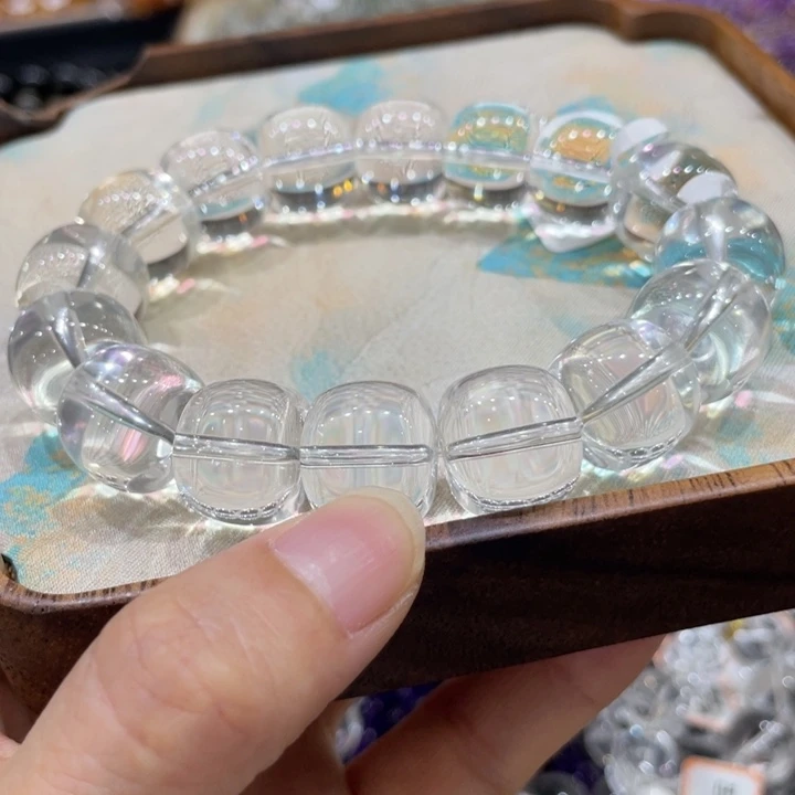 水晶珠宝半成品未镶嵌老型柱