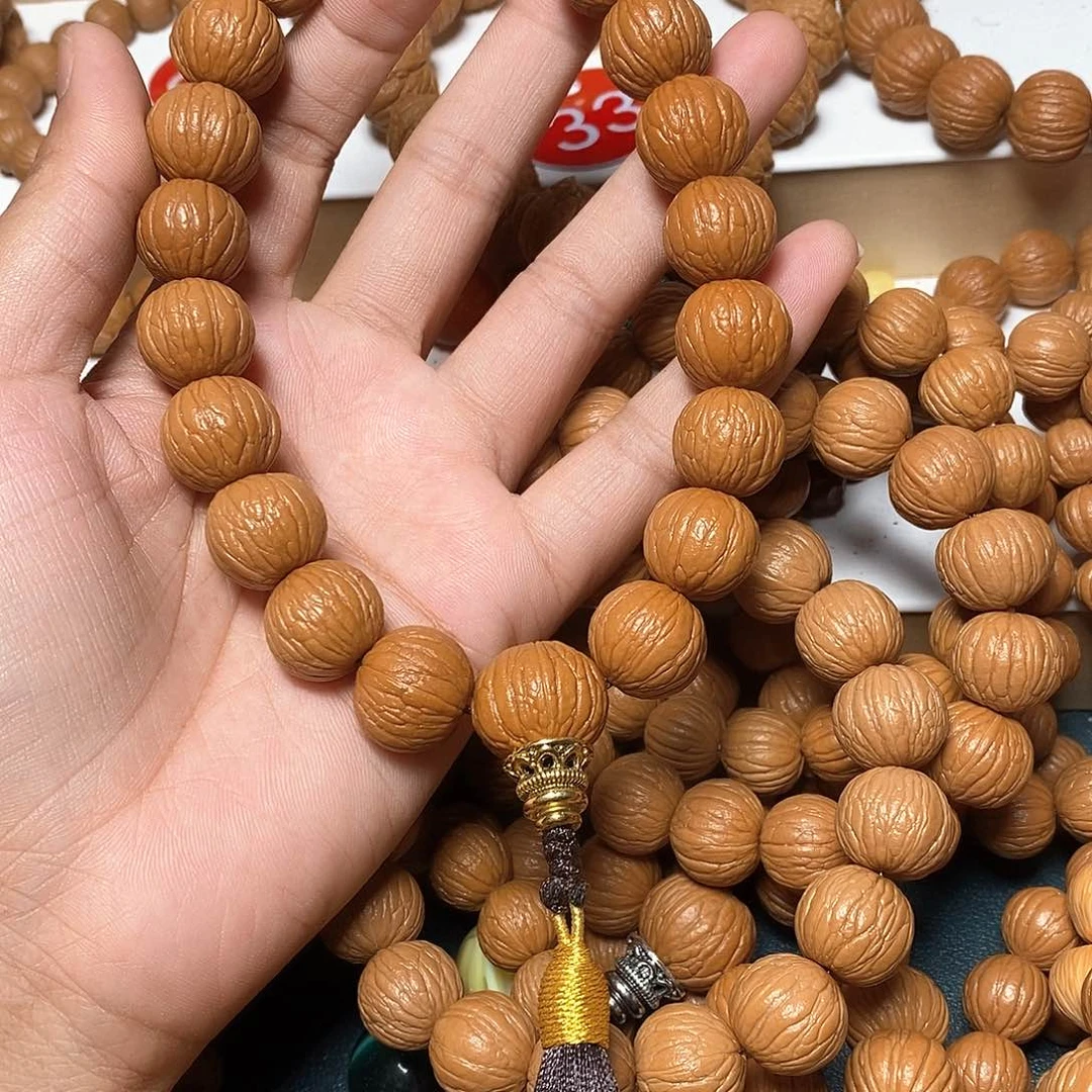 猴头核桃吊坠盆1.7尺寸21颗