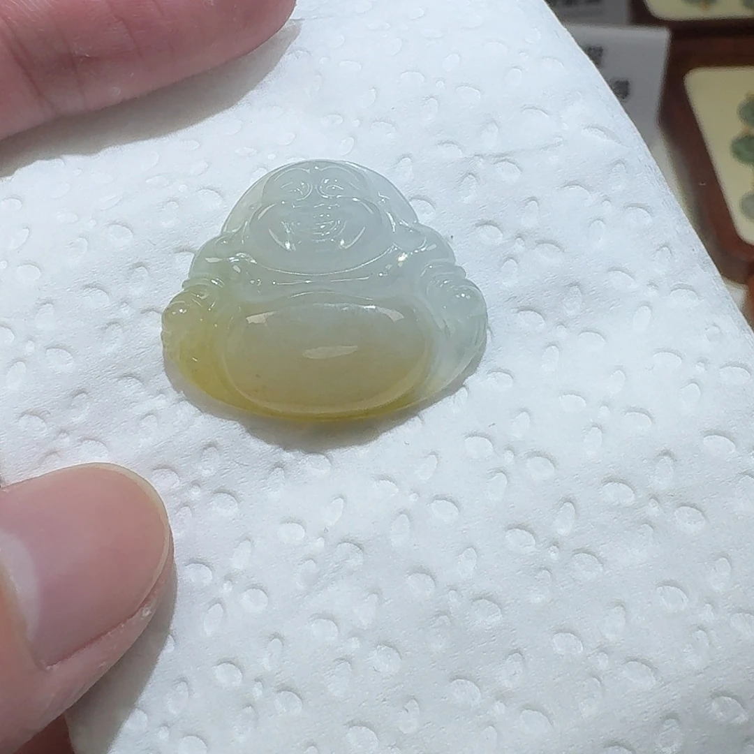 颈饰未镶嵌翡翠佛公