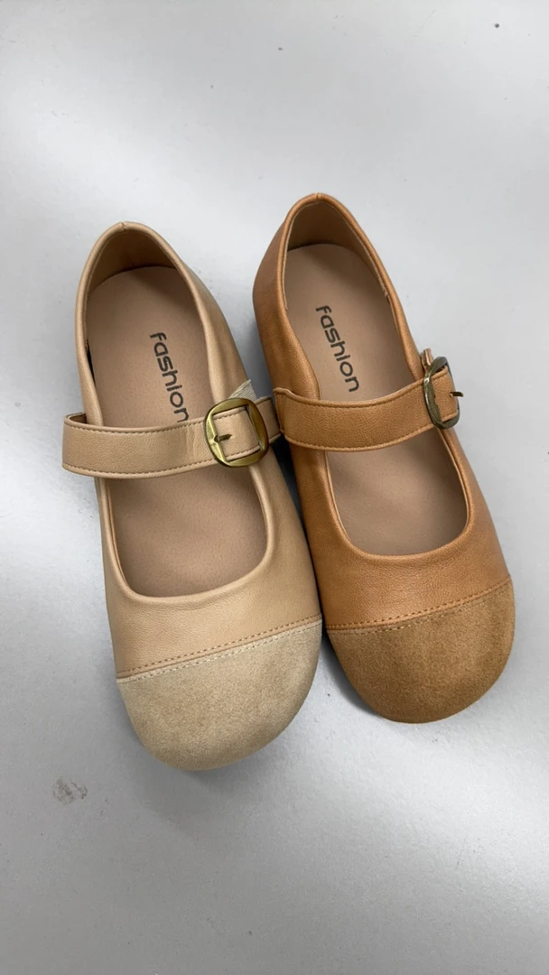 1201胶粘春秋软底浅口勃肯鞋增高单鞋方跟夏季女鞋