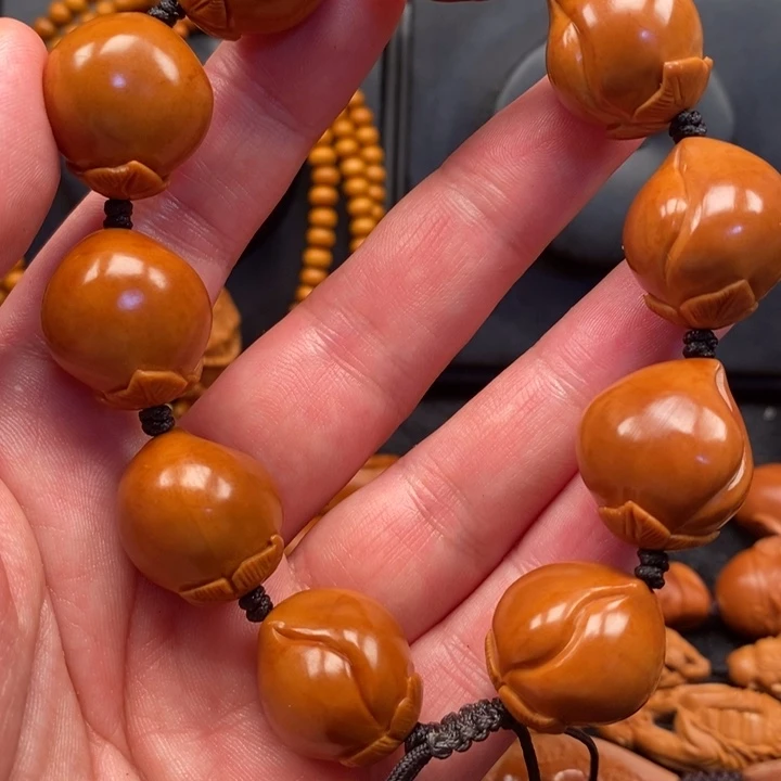 手串/手链橄榄核19桃子