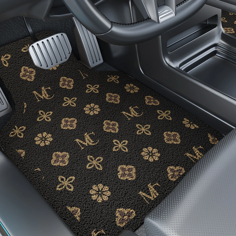 忘忧虫轻奢汽车丝圈专用脚垫加厚免洗耐脏车内地毯防滑车载脚踏垫