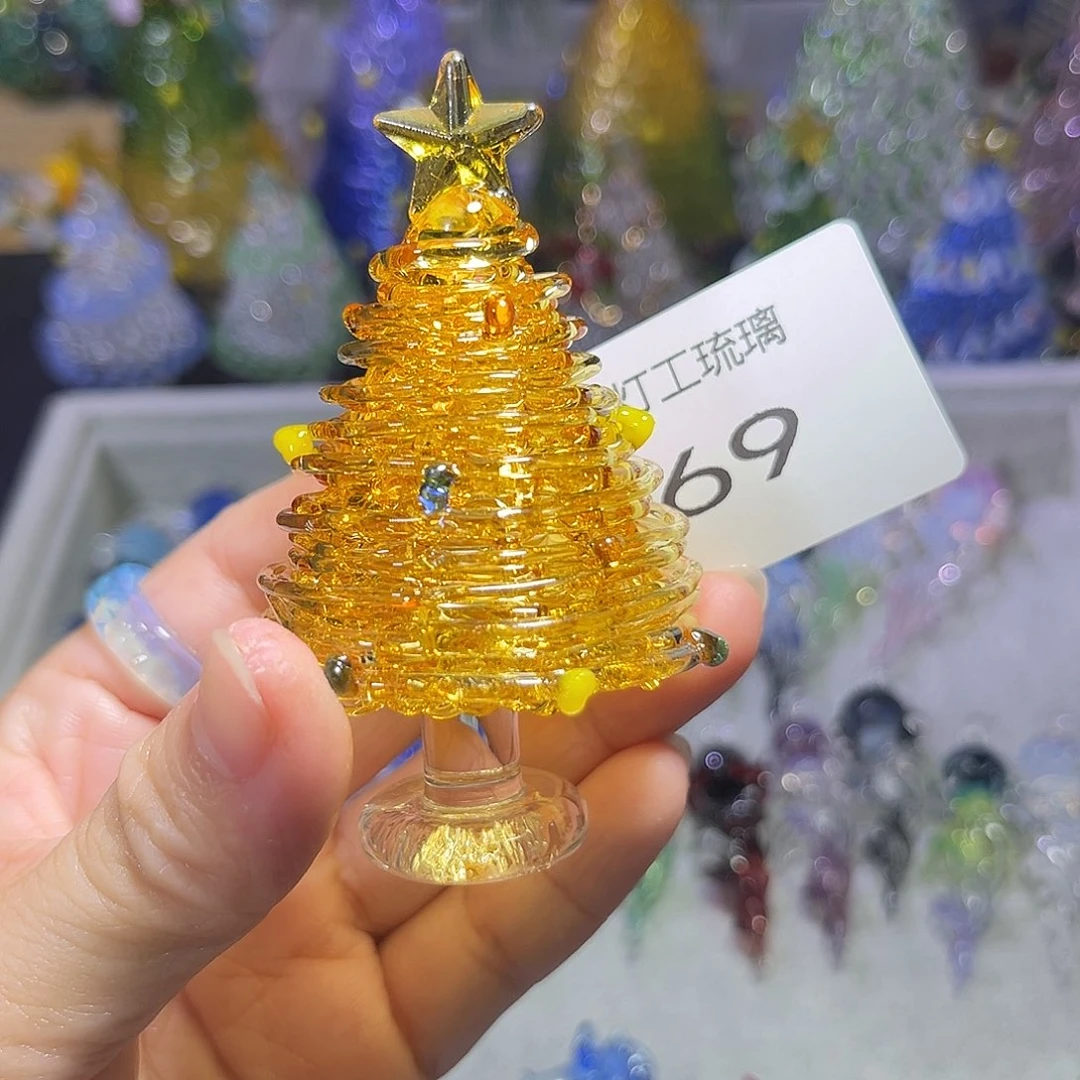 吊坠（不含链）玻璃469圣诞树