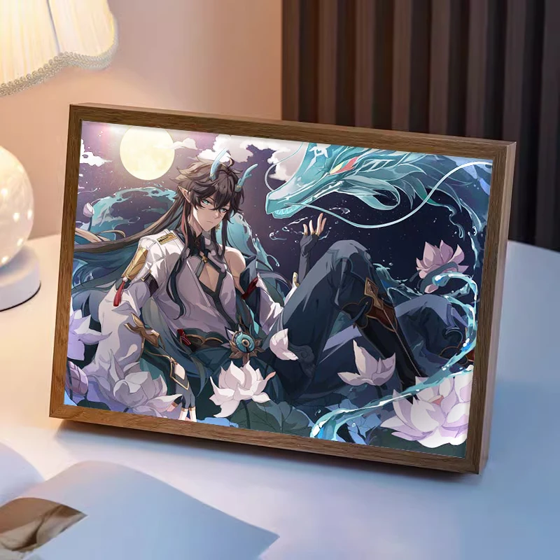 丹恒饮月君周边灯光画二次元手办吧唧小夜灯生日礼物