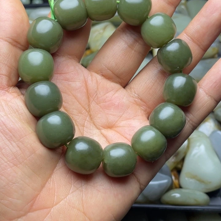 未镶嵌和田玉珠宝半成品