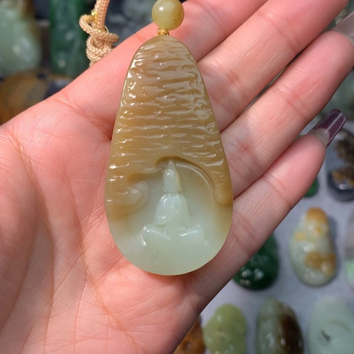 和田玉挂件未镶嵌