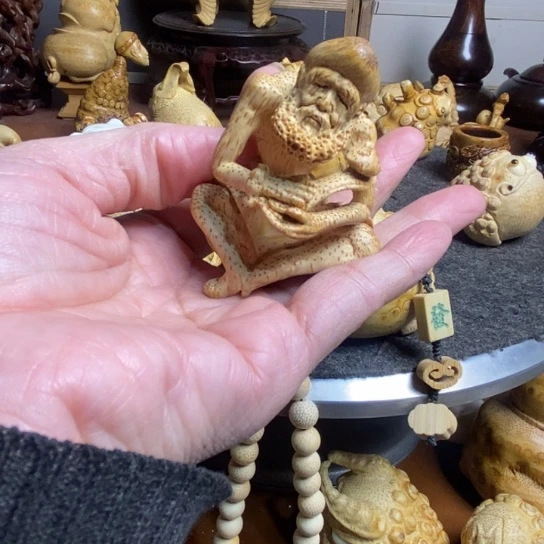 李***，竹手工制作摆件手把新品漏价