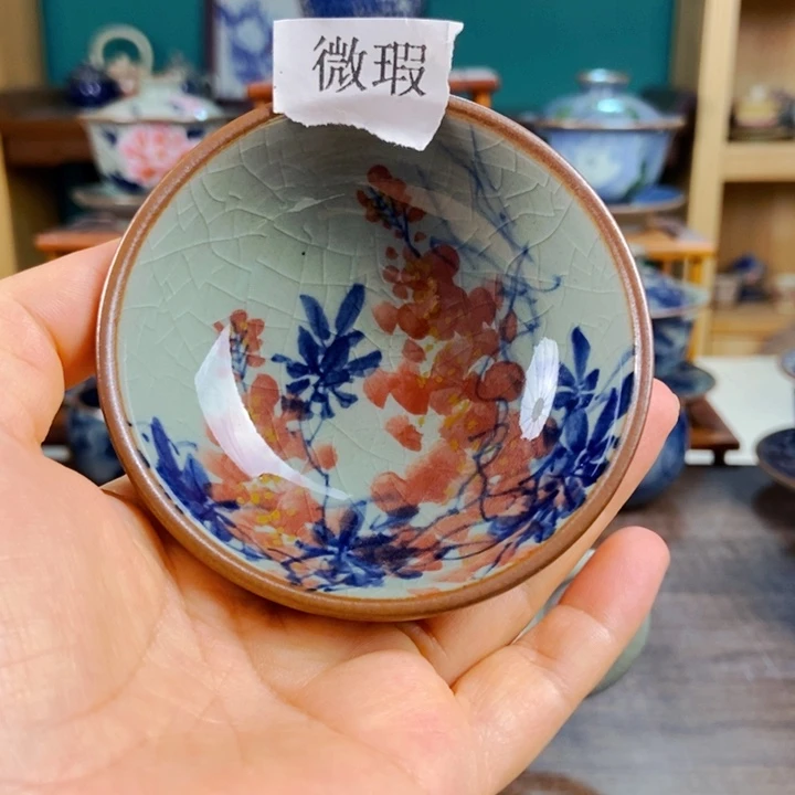 瓷片手工制作工艺精湛等