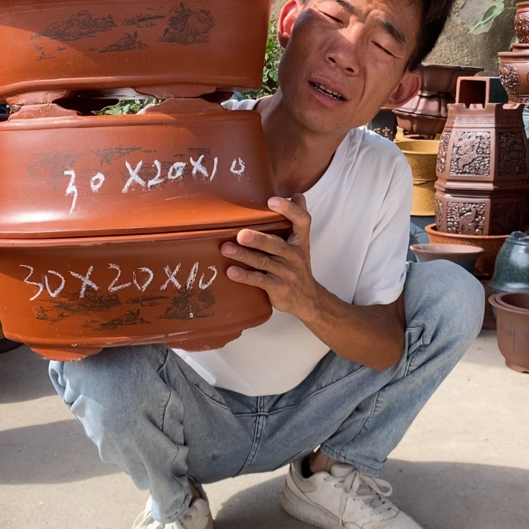 紫砂花盆紫砂壶的时候我