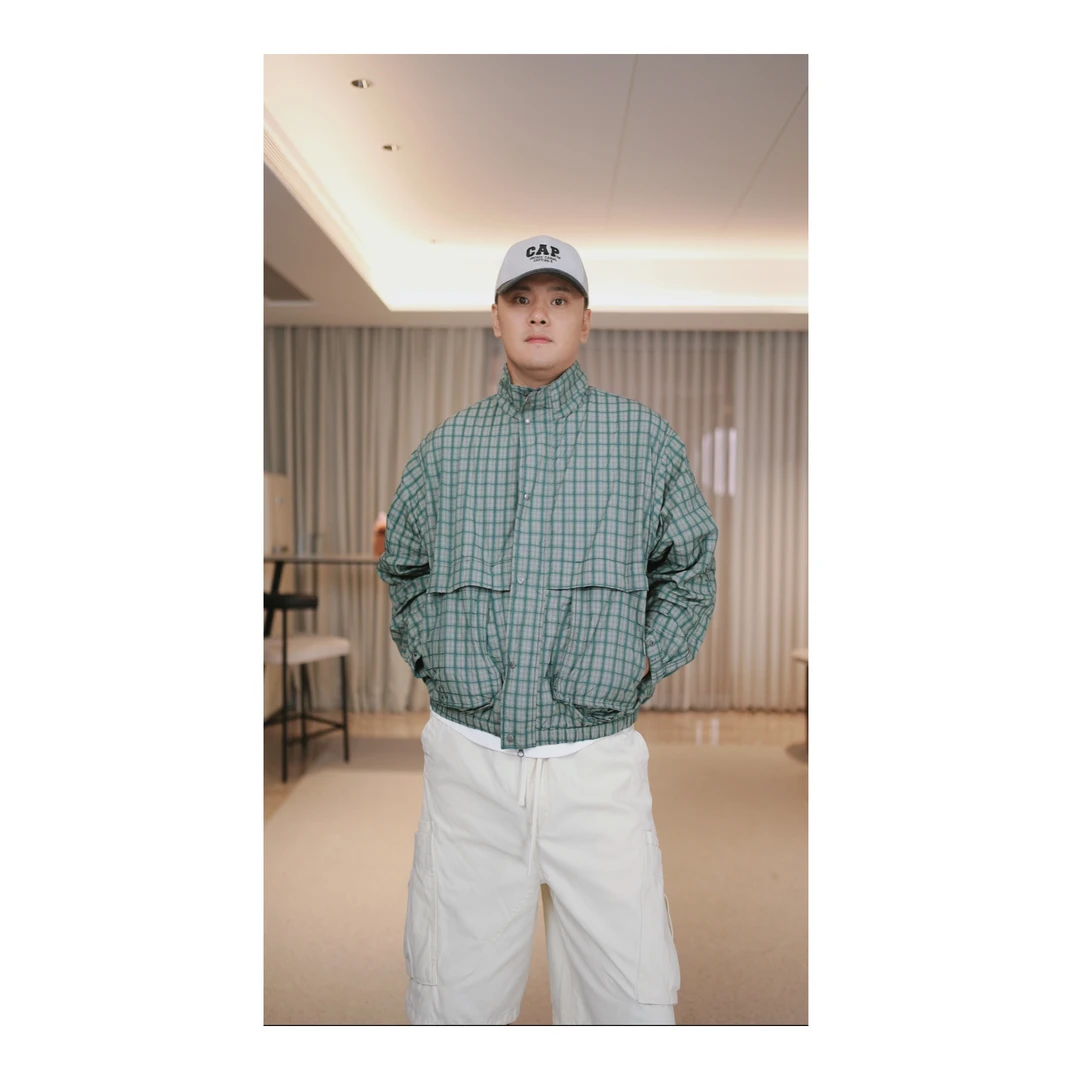 25AW 拼接透气轻透气夹克外套--0209