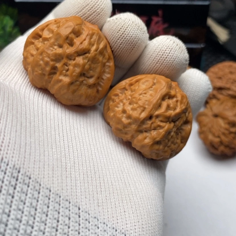 【闪购商品】文玩核桃把件志*4蛤蟆