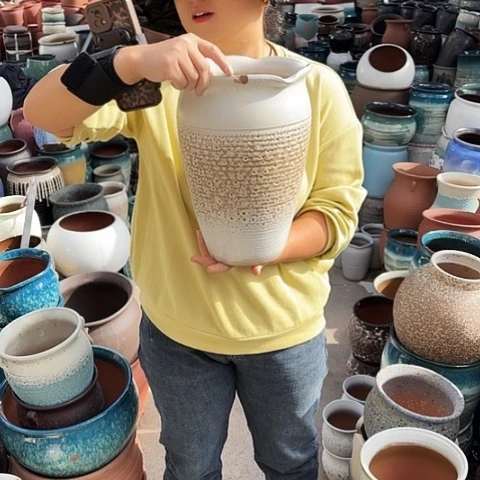 口20高31瑕疵口磕碰。