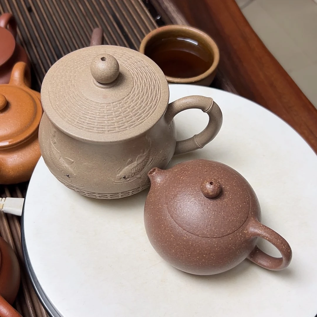 茶壶段泥紫砂壶等传统
