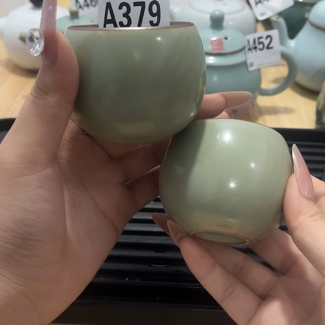 瓷片茶摆件工艺品摆件666