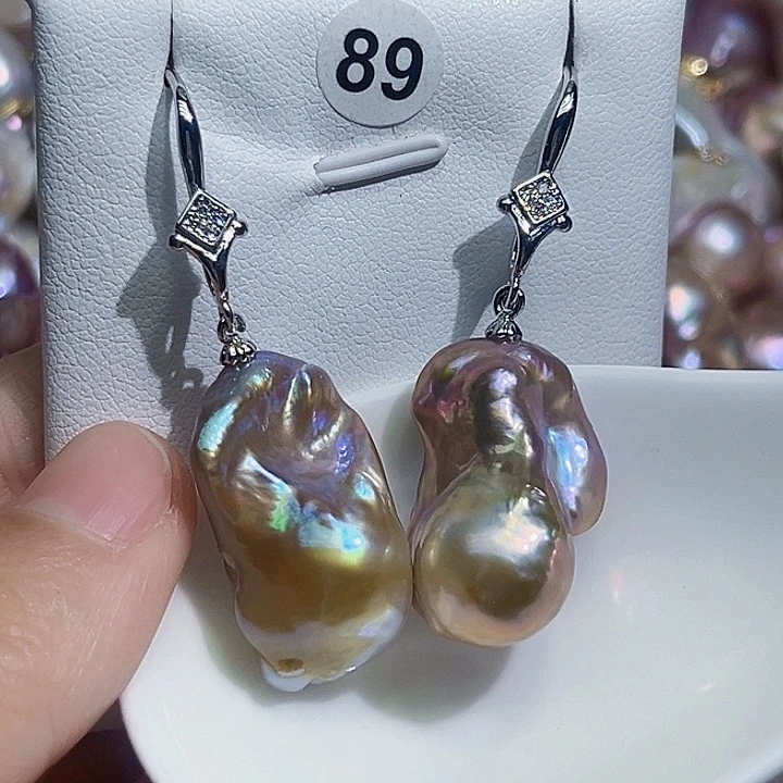 未镶嵌耳饰淡水珍珠