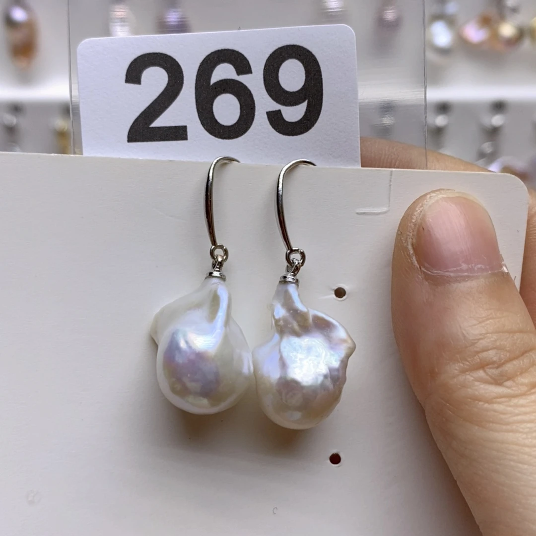 淡水珍珠颈饰银S925镶嵌269