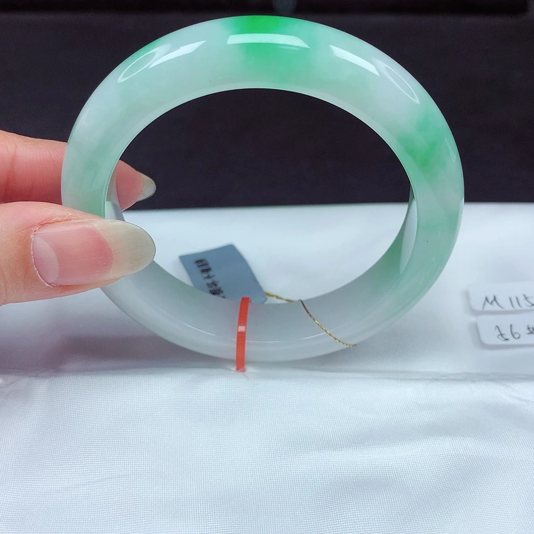 未镶嵌手镯翡翠56圈015