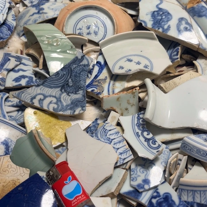 陶瓷学习，资料标本。