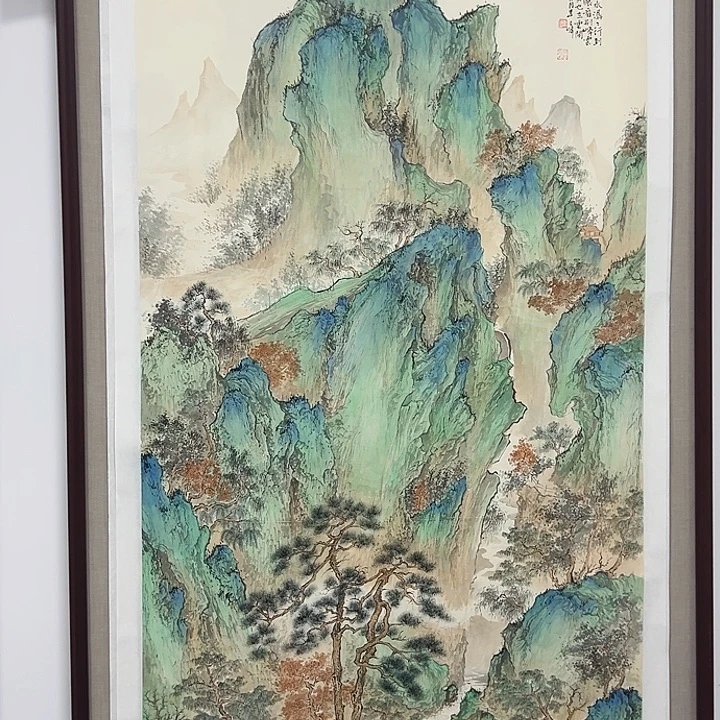 国画李文峰的画作