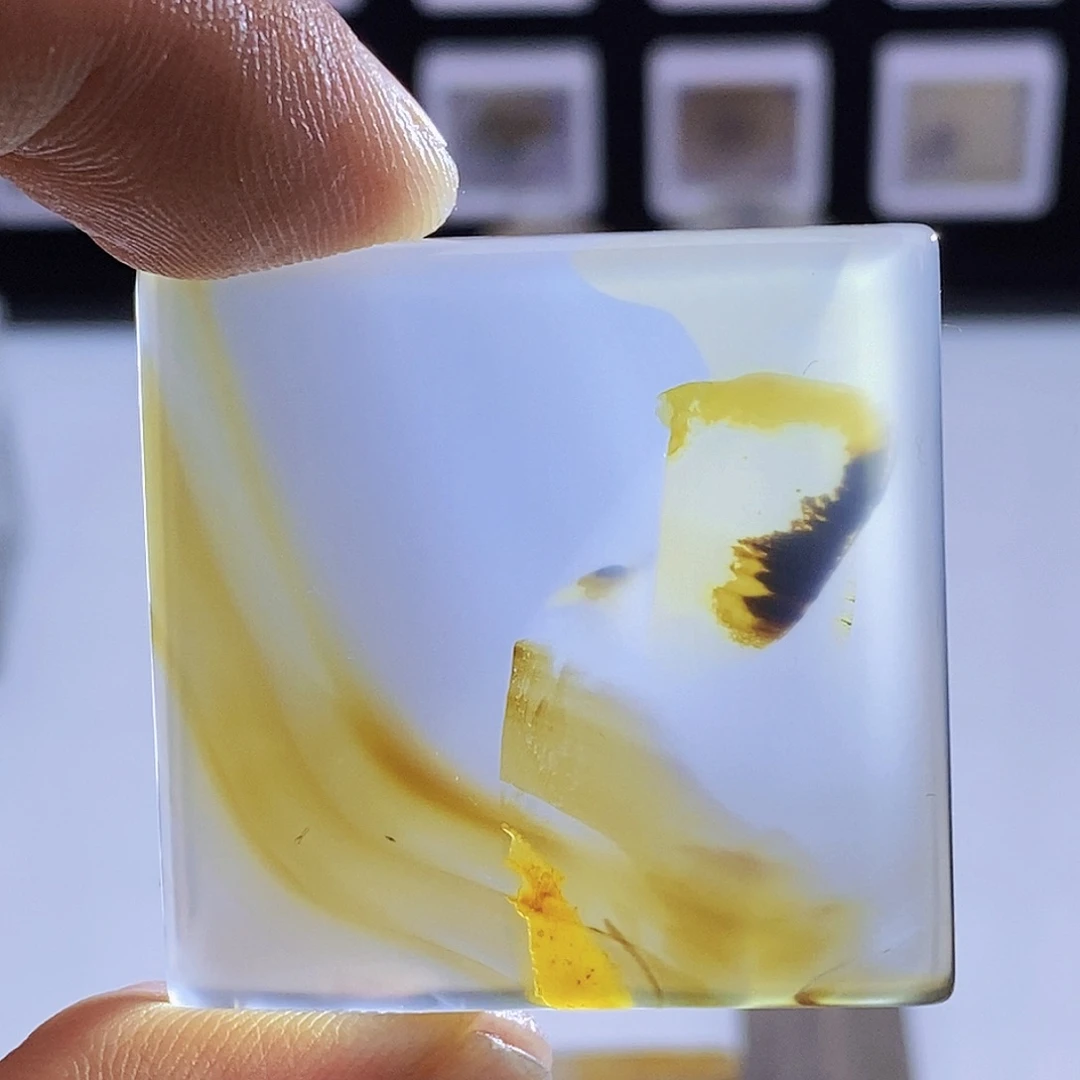 玛瑙/玉髓未镶嵌吊坠(不含链)318