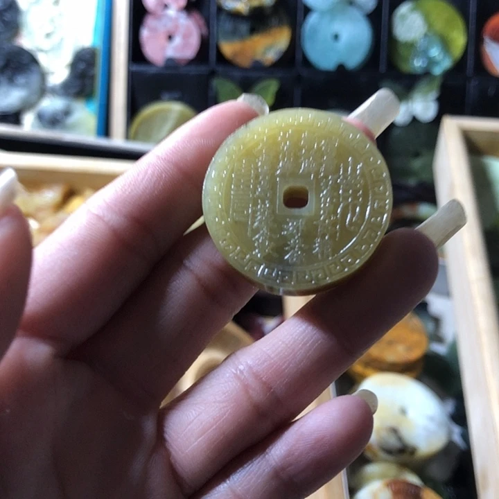 未镶嵌岫玉岫玉挂件