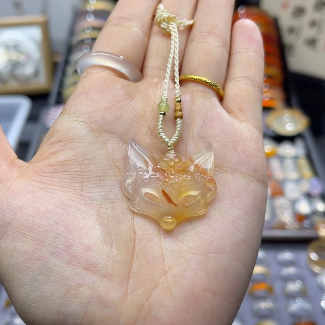 玛瑙/玉髓未镶嵌颈饰