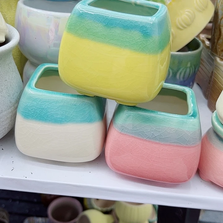 多肉绿植陶瓷花盆