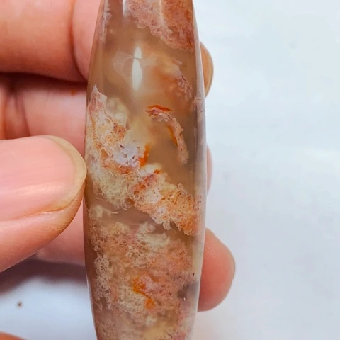 合金颈饰玛瑙/玉髓琴*