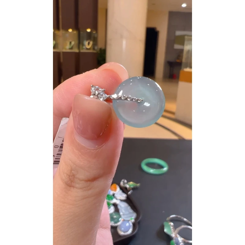 天然A货翡翠JJB05平安扣吊坠多样性发一