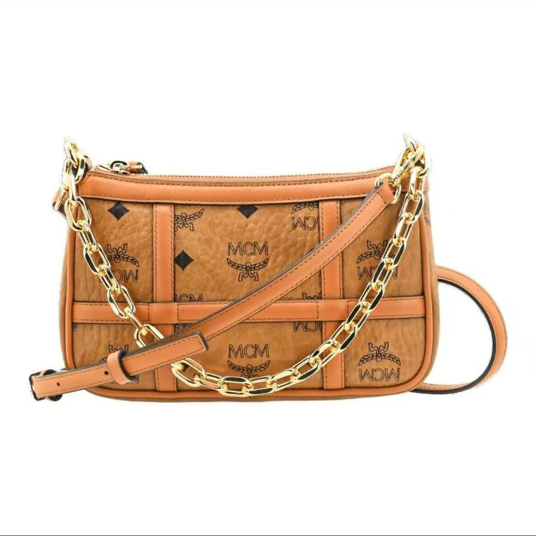 95新 MCM 麻将包干邑色/LZ00920