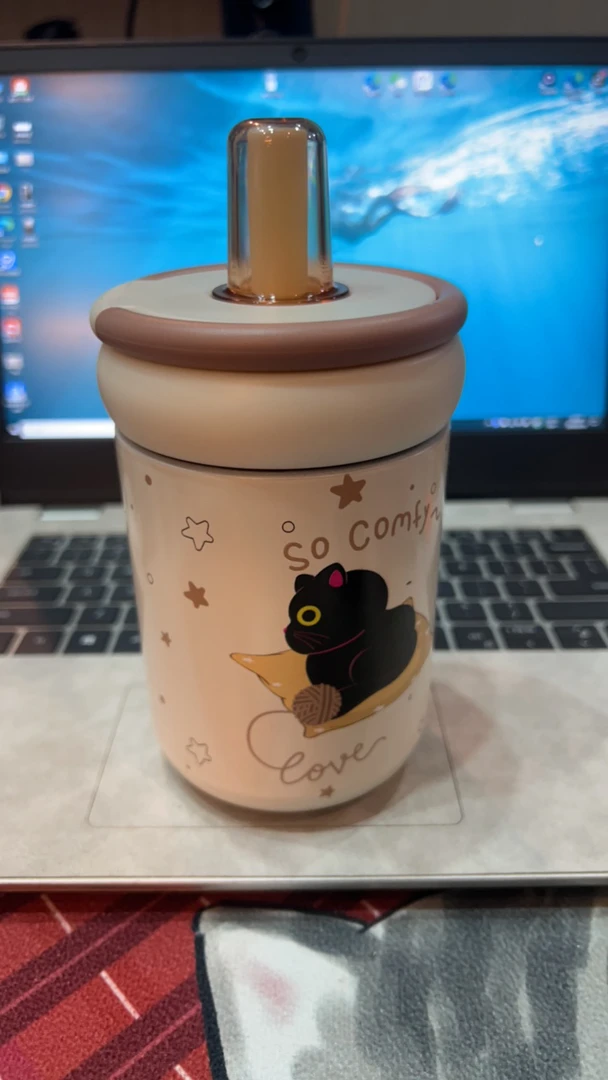 恩熙甄选小猫保温杯