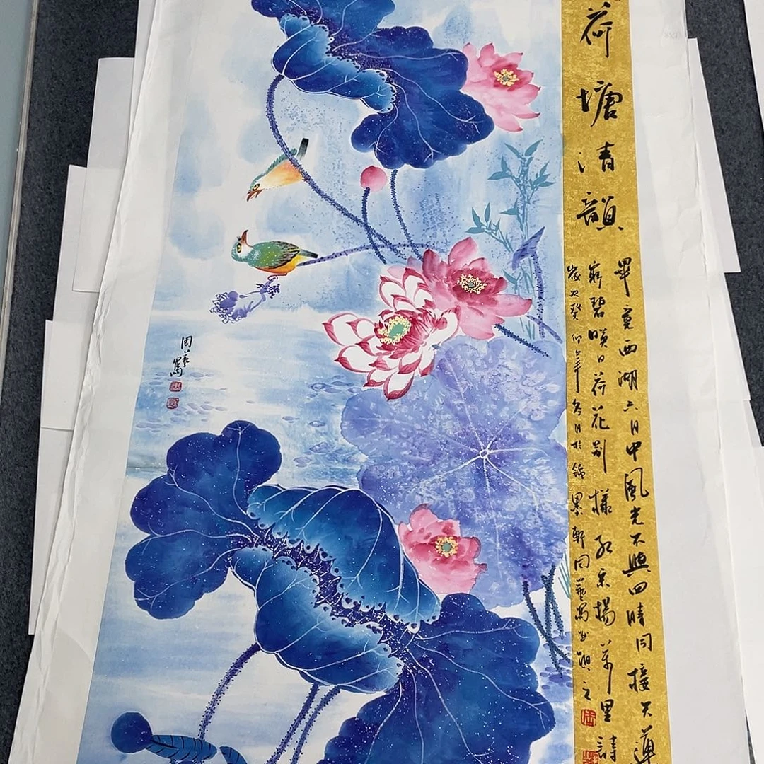国画打卡日期为准，打卡