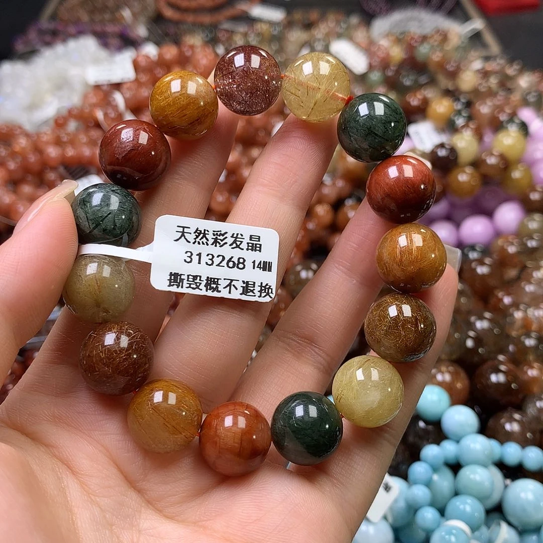 水晶手链未镶嵌，