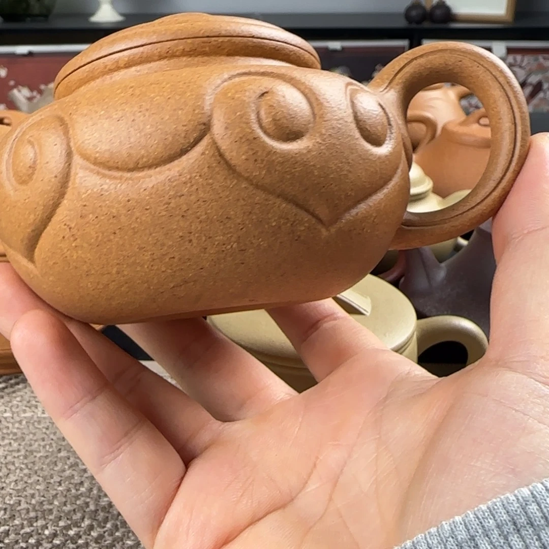 枫***遥紫砂茶壶微瑕仿古