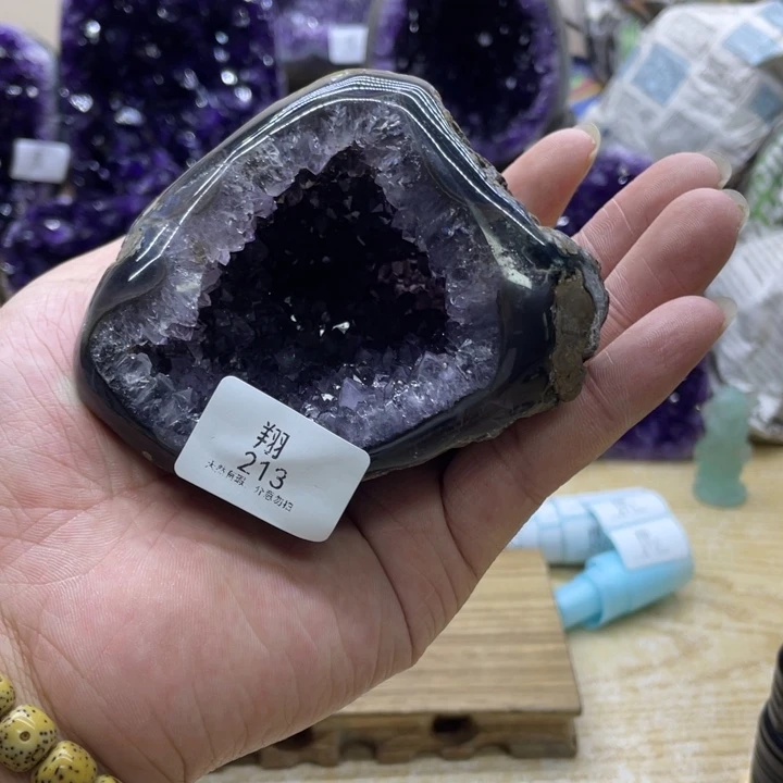 未镶嵌大型摆件（非配饰）紫晶