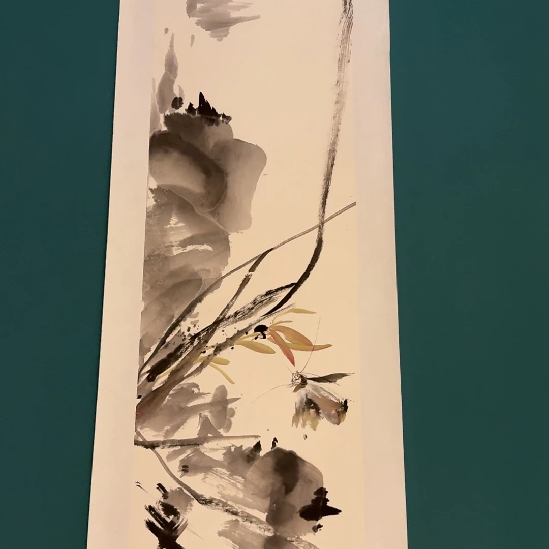 国画溥老师作品画作