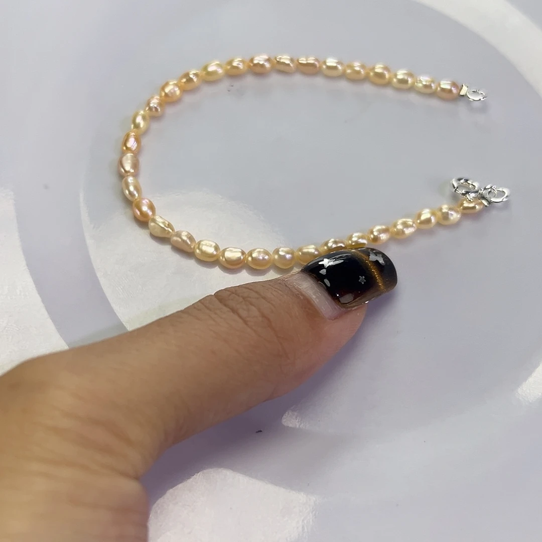 手绳淡水珍珠钛钢