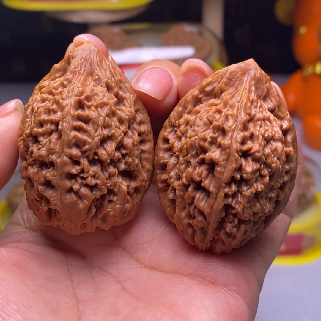 把件文玩核桃016大蒜头37尺