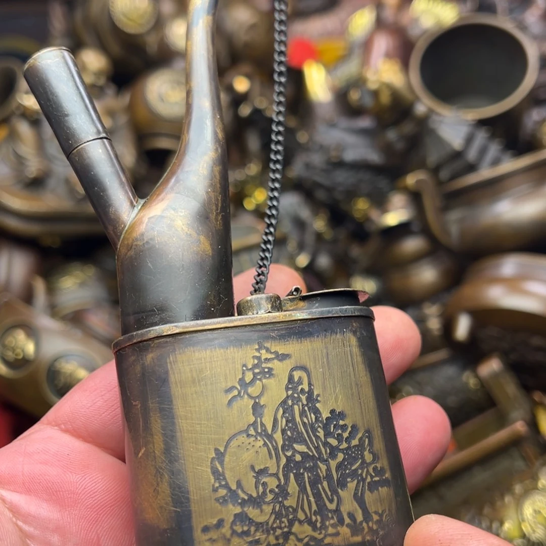 茶壶香炉铜器摆件