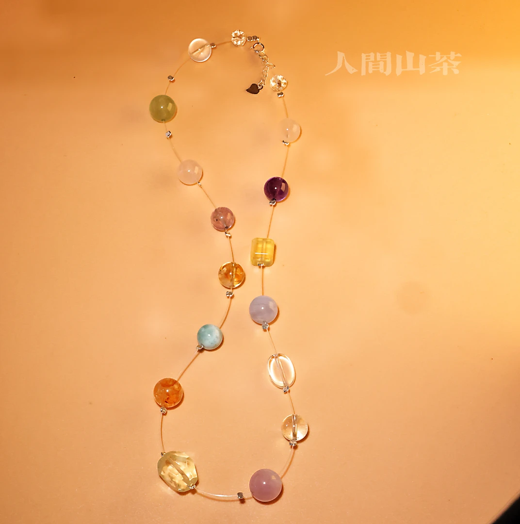 人间山茶 S-2458 多宝水晶项链