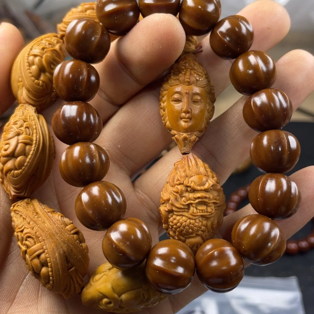 猴头核桃吊坠想****字没事儿