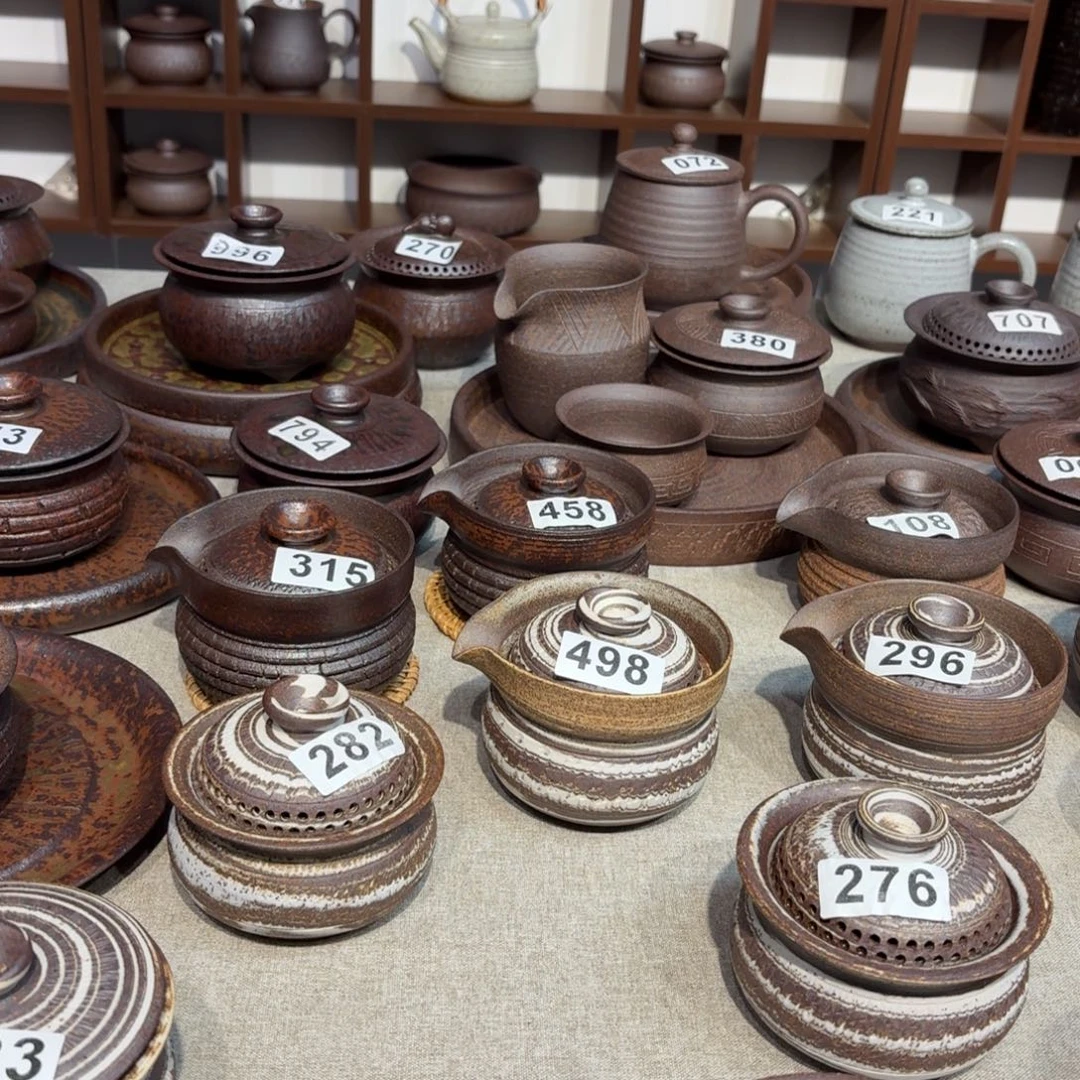 粗瓷茶具素胎无釉