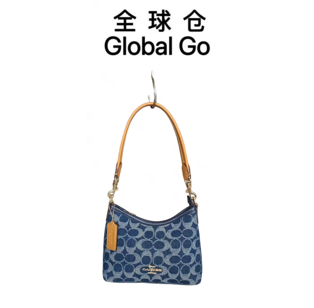 【全球仓Global Go】CH050牛仔蓝小号流浪包