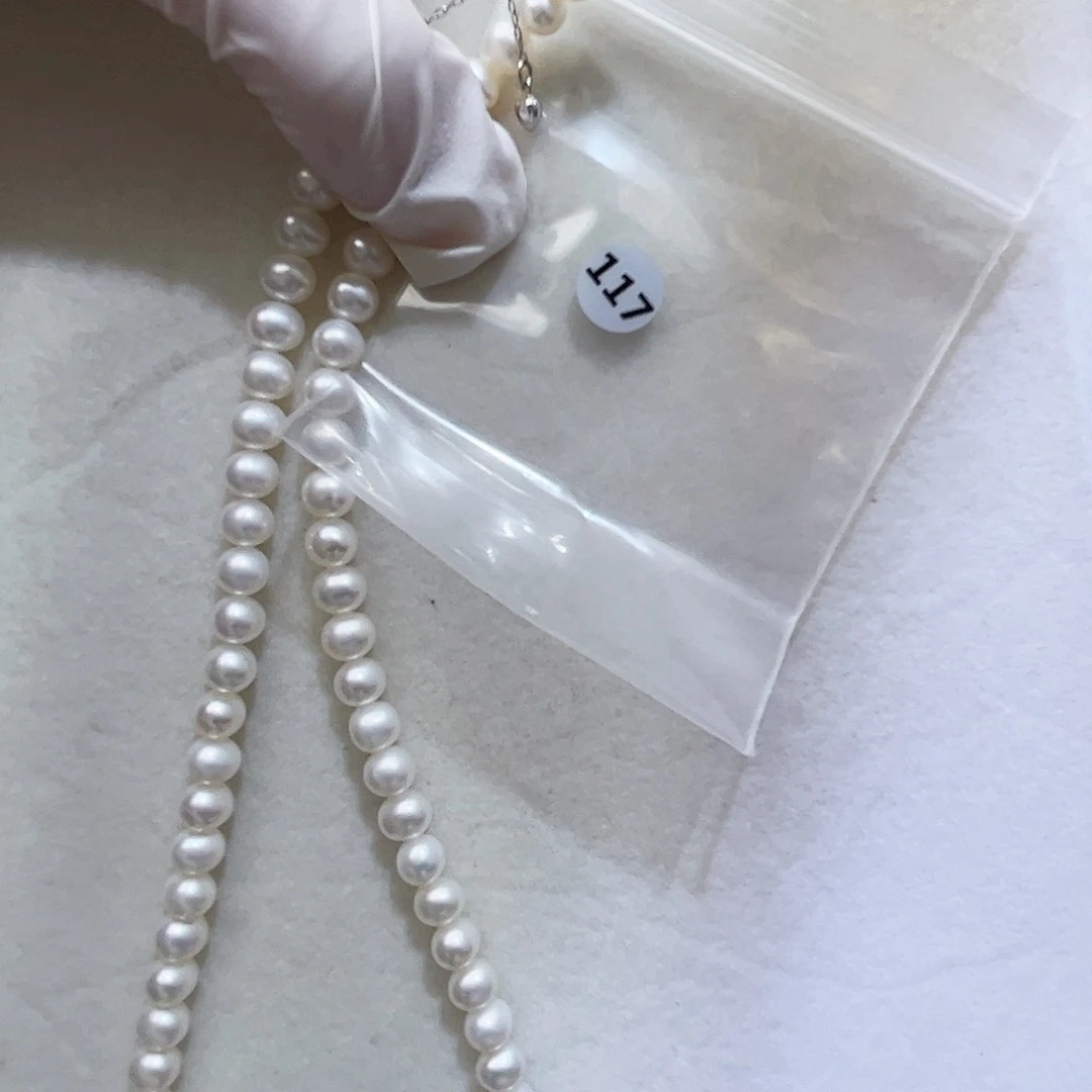 银S925镶嵌耳饰淡水珍珠