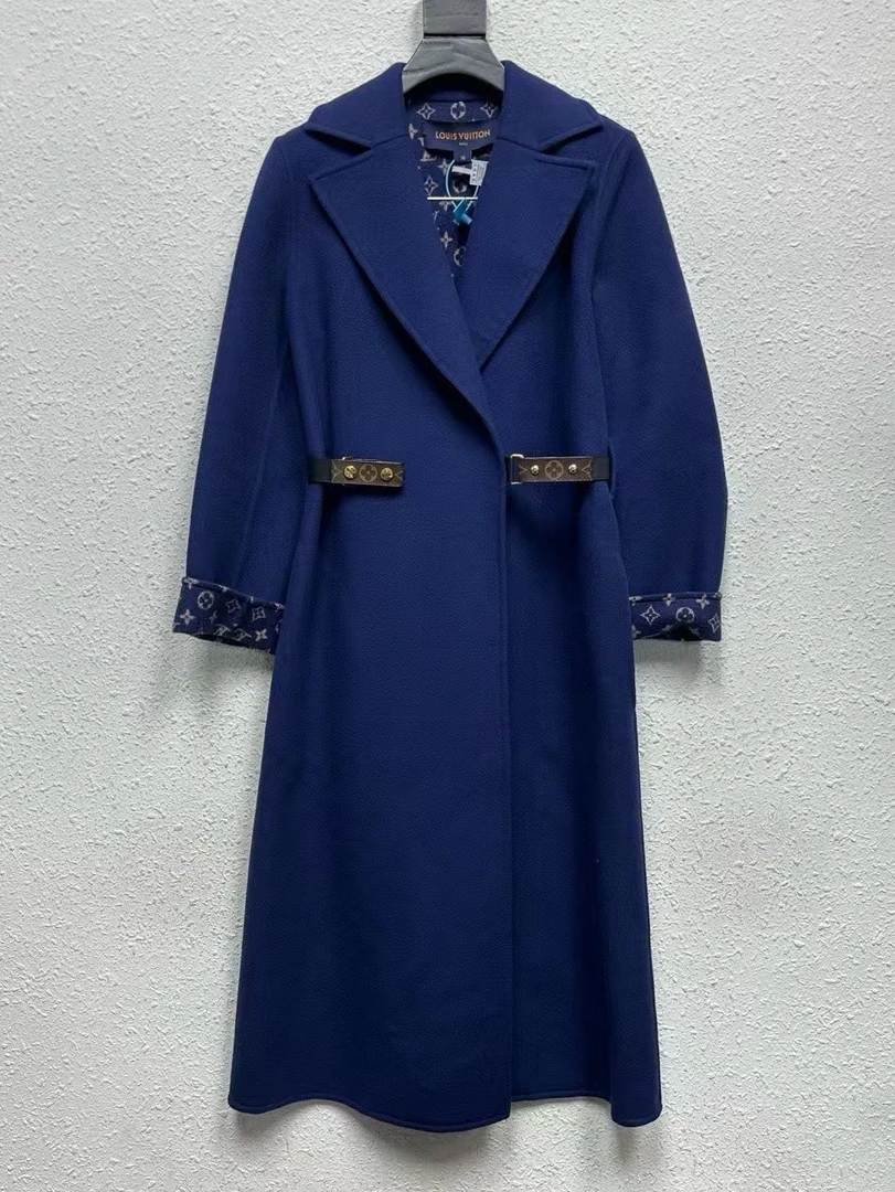 99新 LouisVuitton/路易威登 葡萄籽奢潮/LV毛呢大衣/38 ZZ0336
