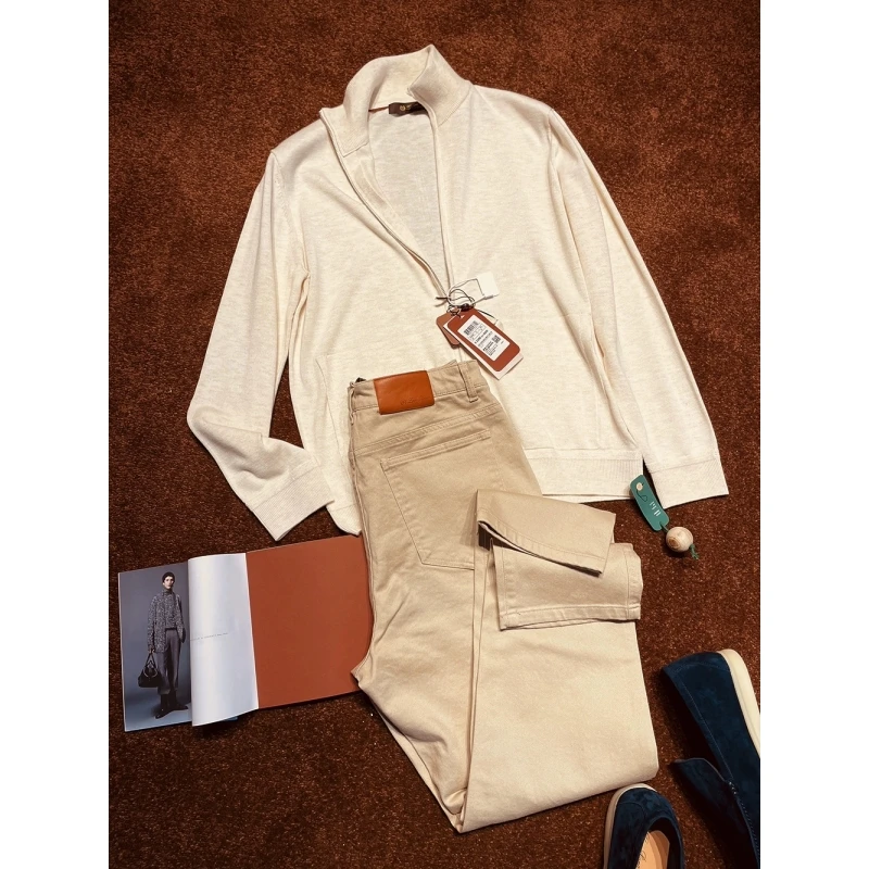 隽永经典！365克斜纹长绒棉！秋冬老钱复古五袋休闲裤百搭牛仔裤