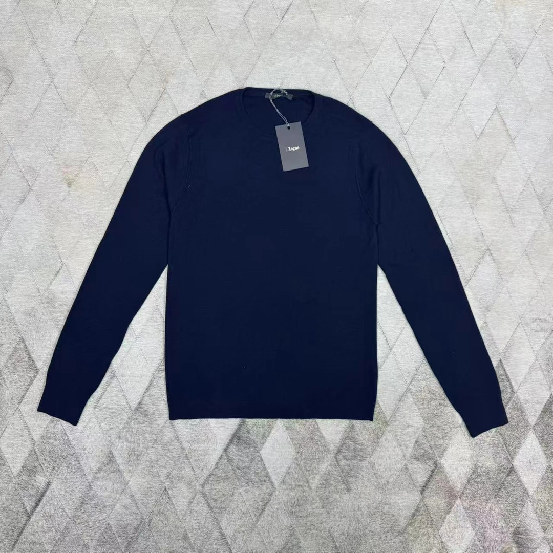 未使用 ZEGNA 男款杰尼亚针织羊毛衫