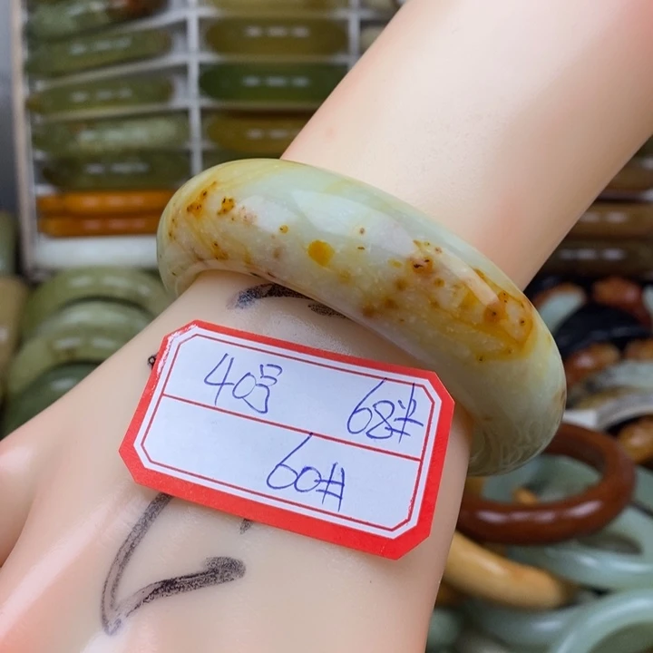 未镶嵌蛇纹石玉手绳