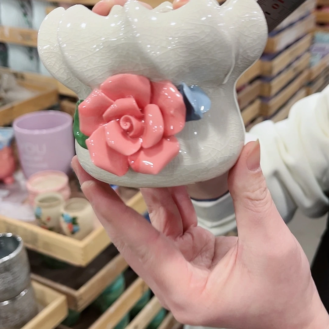 【闪购商品】陶瓷陶瓷多肉植物花盆